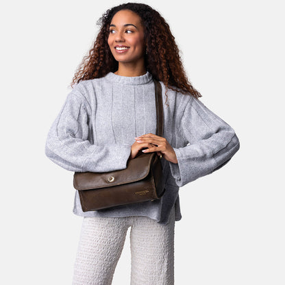 Sac avec rangement pour aiguilles P074 de Re:Designed coloris Dark Green