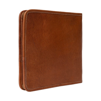 Pochette pour matériel de broderie P077 de Re:Designed coloris Walnut