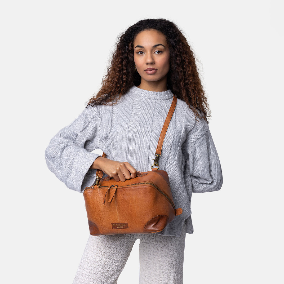 Sac à projets Re:Designed P079 coloris Burned Tan / Walnut