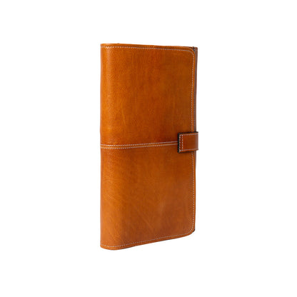 Pochette à aiguilles circulaires fixes Re:Designed P082 coloris Burned Tan