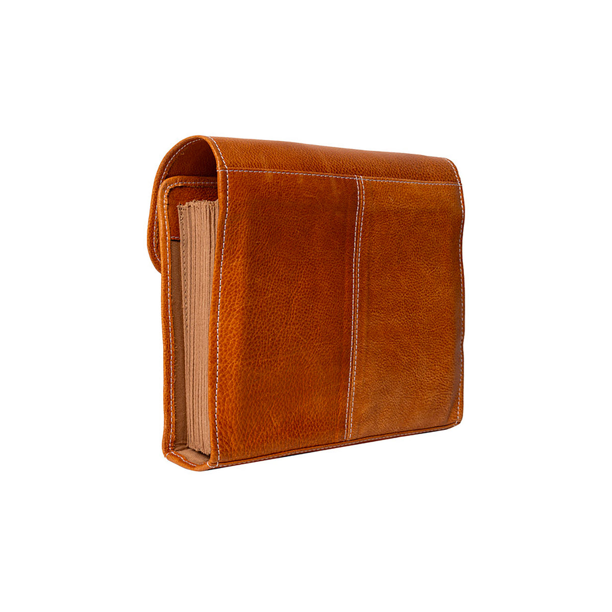 Pochette pour aiguilles circulaires fixes P093 de Re:Designed coloris Burned Tan