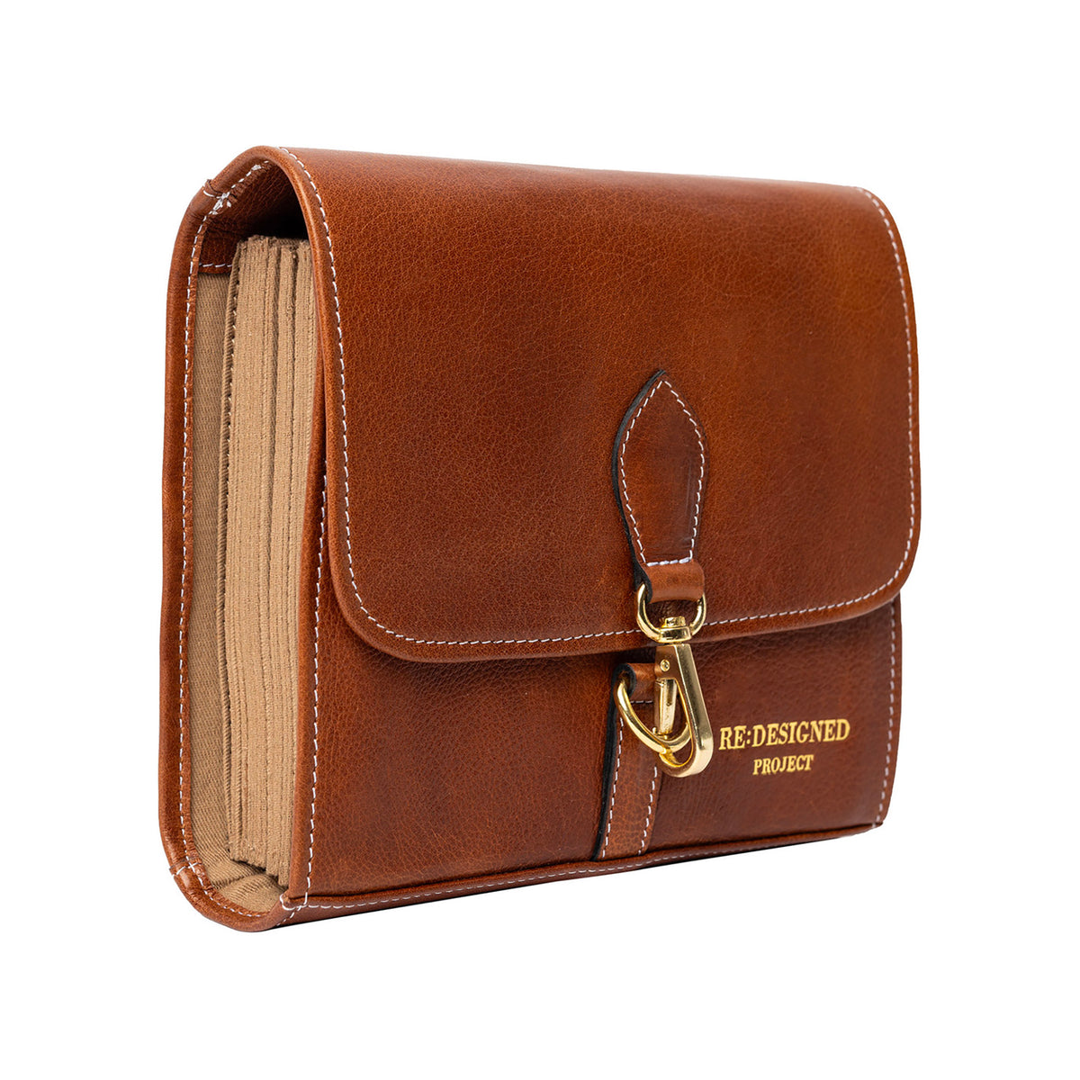 Pochette pour aiguilles circulaires fixes P093 de Re:Designed coloris Walnut