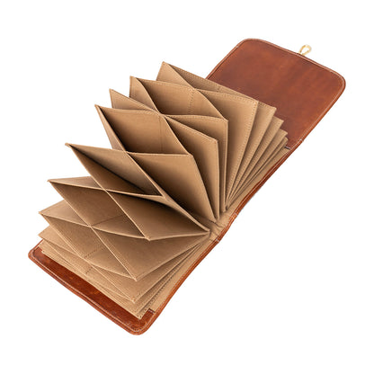 Pochette pour aiguilles circulaires fixes P093 de Re:Designed coloris Walnut
