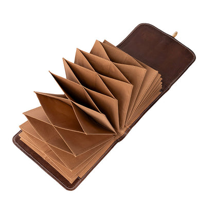 Pochette pour aiguilles circulaires fixes P093 de Re:Designed coloris Woodsmoke