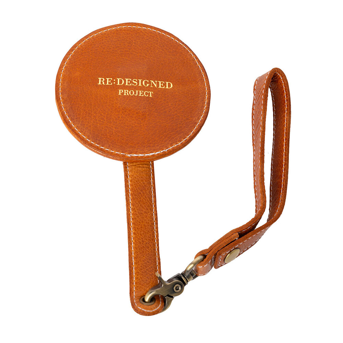 Porte-pelote en cuir Project P094 de Re:Designed coloris Burned Tan