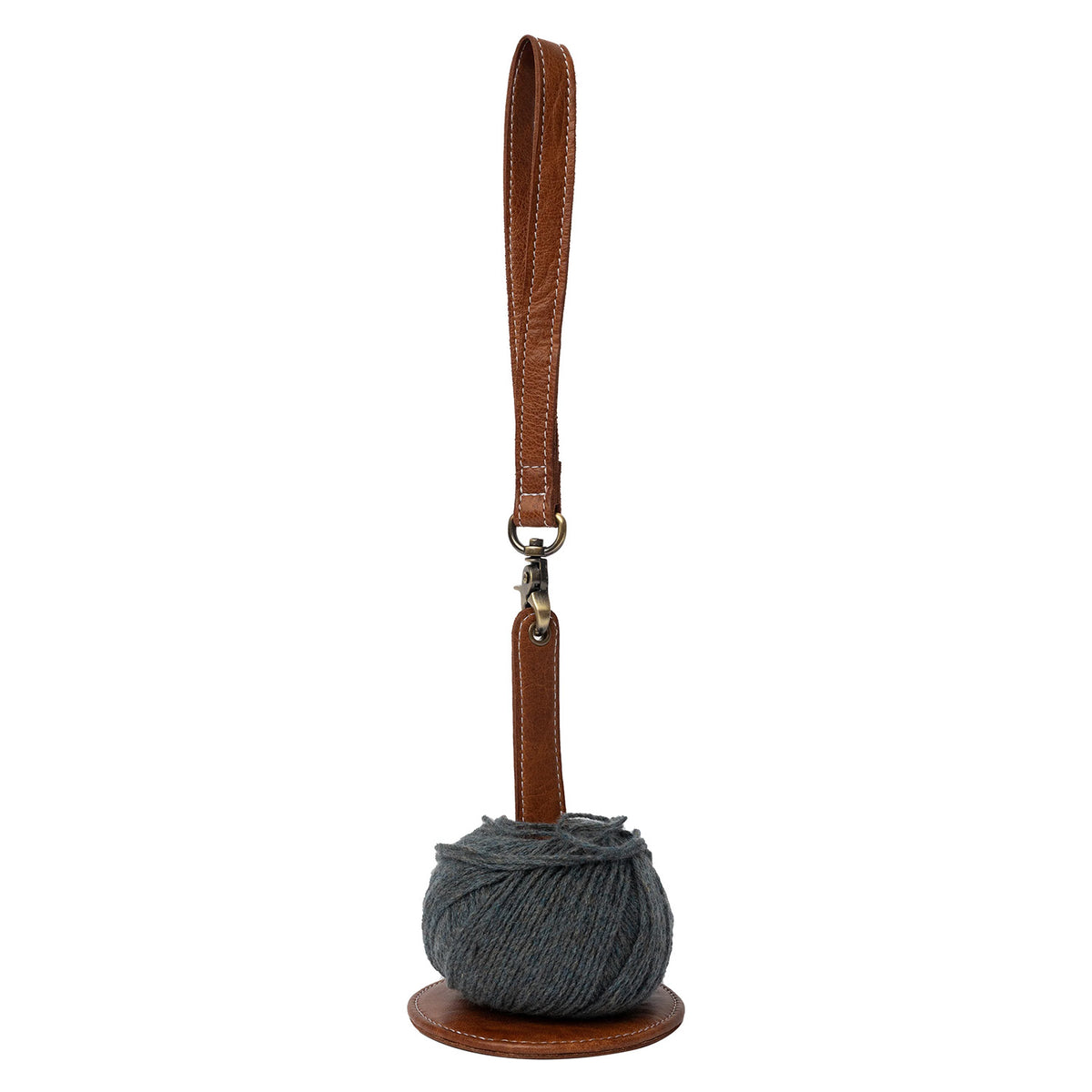 Porte-pelote en cuir Project P094 de Re:Designed coloris Walnut