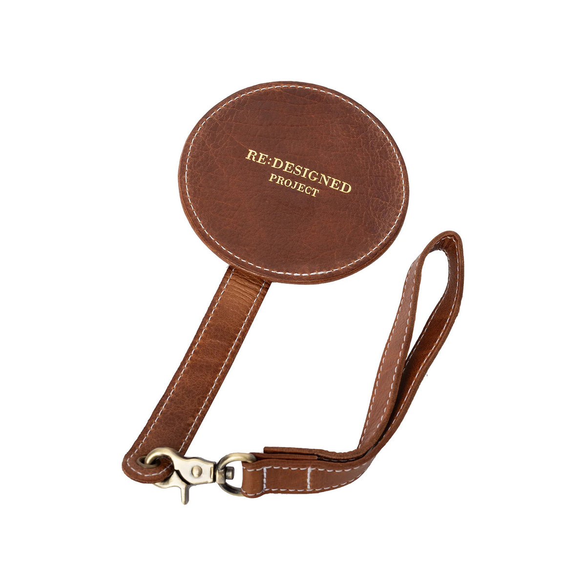 Porte-pelote en cuir Project P094 de Re:Designed coloris Walnut