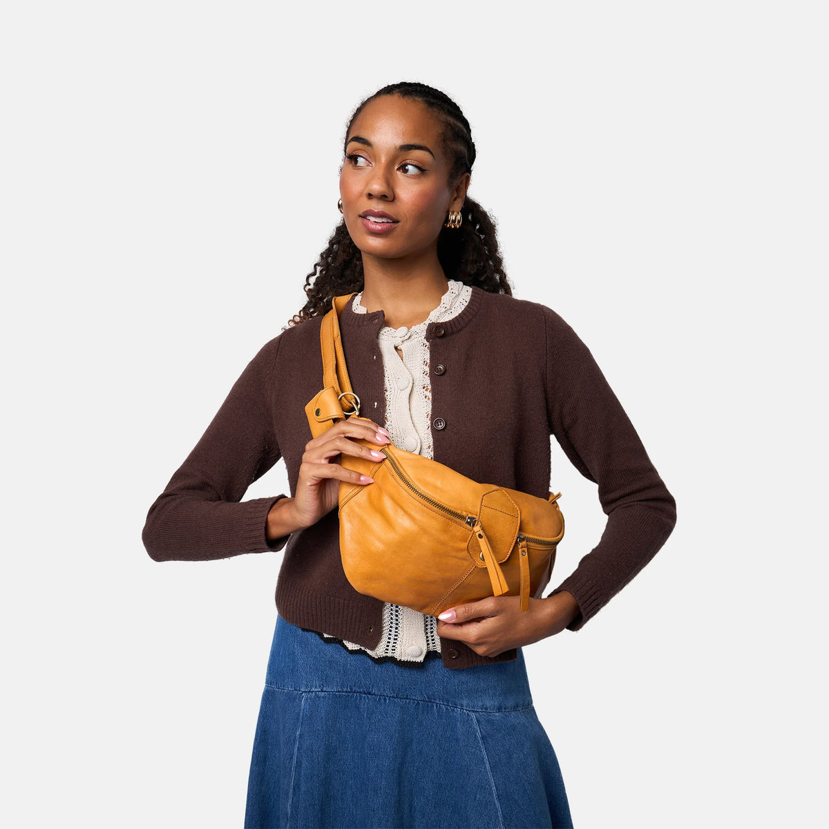 Sac à projet nomade P095 de Re:Designed coloris Retro Yellow