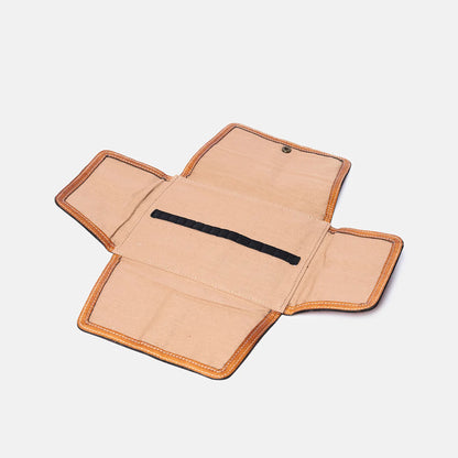 Pochette à aiguilles circulaires interchangeables P109 de Re:Designed coloris Burned Tan