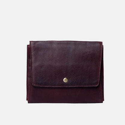 Pochette à aiguilles circulaires interchangeables P109 de Re:Designed coloris Dark Cherry