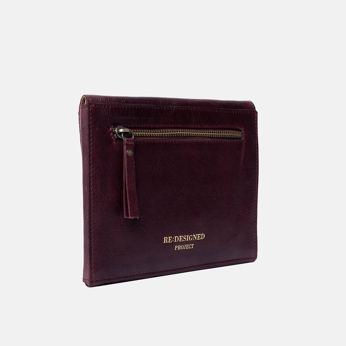 Pochette à aiguilles circulaires interchangeables P109 de Re:Designed coloris Dark Cherry