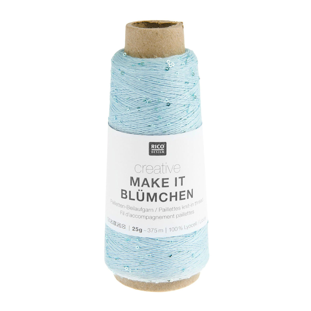 Creative Make It Blümchen de Rico Design coloris 003 Aqua