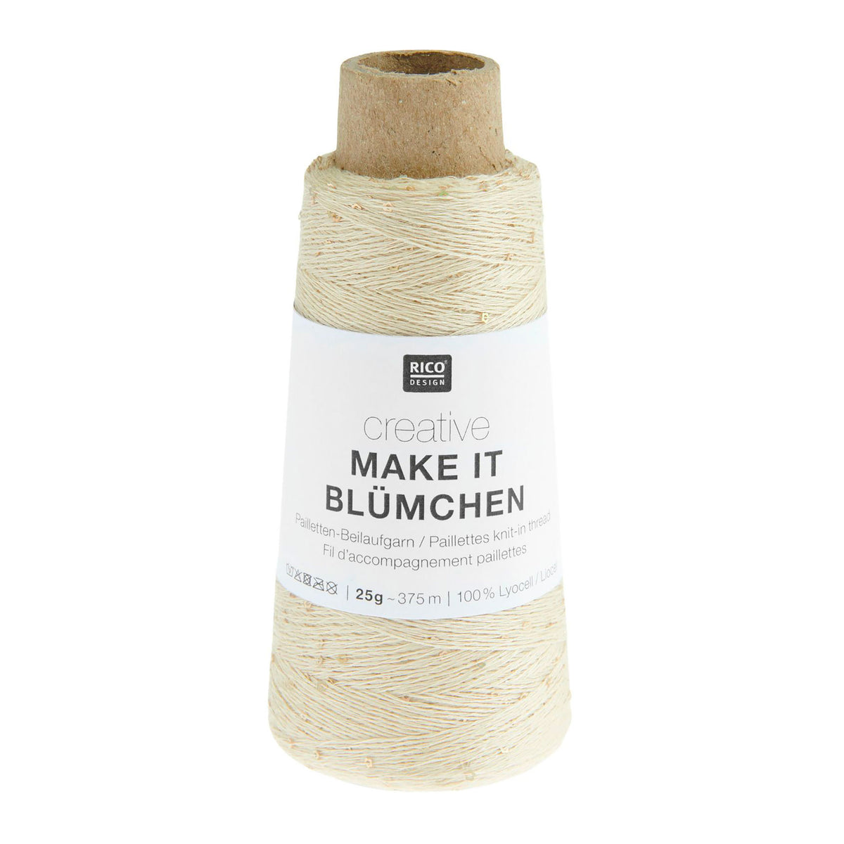 Creative Make It Blümchen de Rico Design coloris 005 Ecru