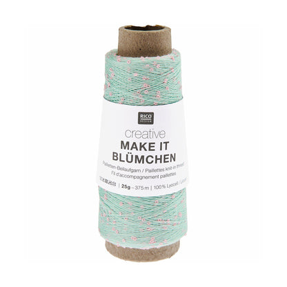 Creative Make It Blümchen de Rico Design coloris 009 Bleu Clair