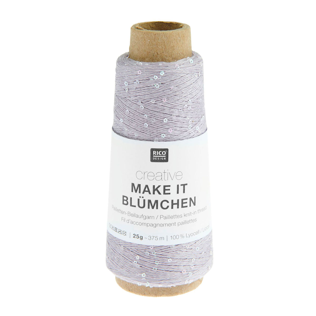 Creative Make It Blümchen de Rico Design coloris 010 Lilas Clair