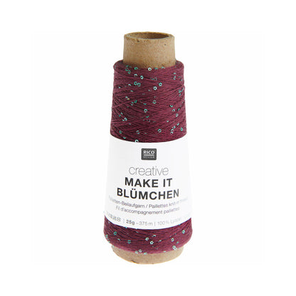 Creative Make It Blümchen de Rico Design coloris 016 Bordeaux