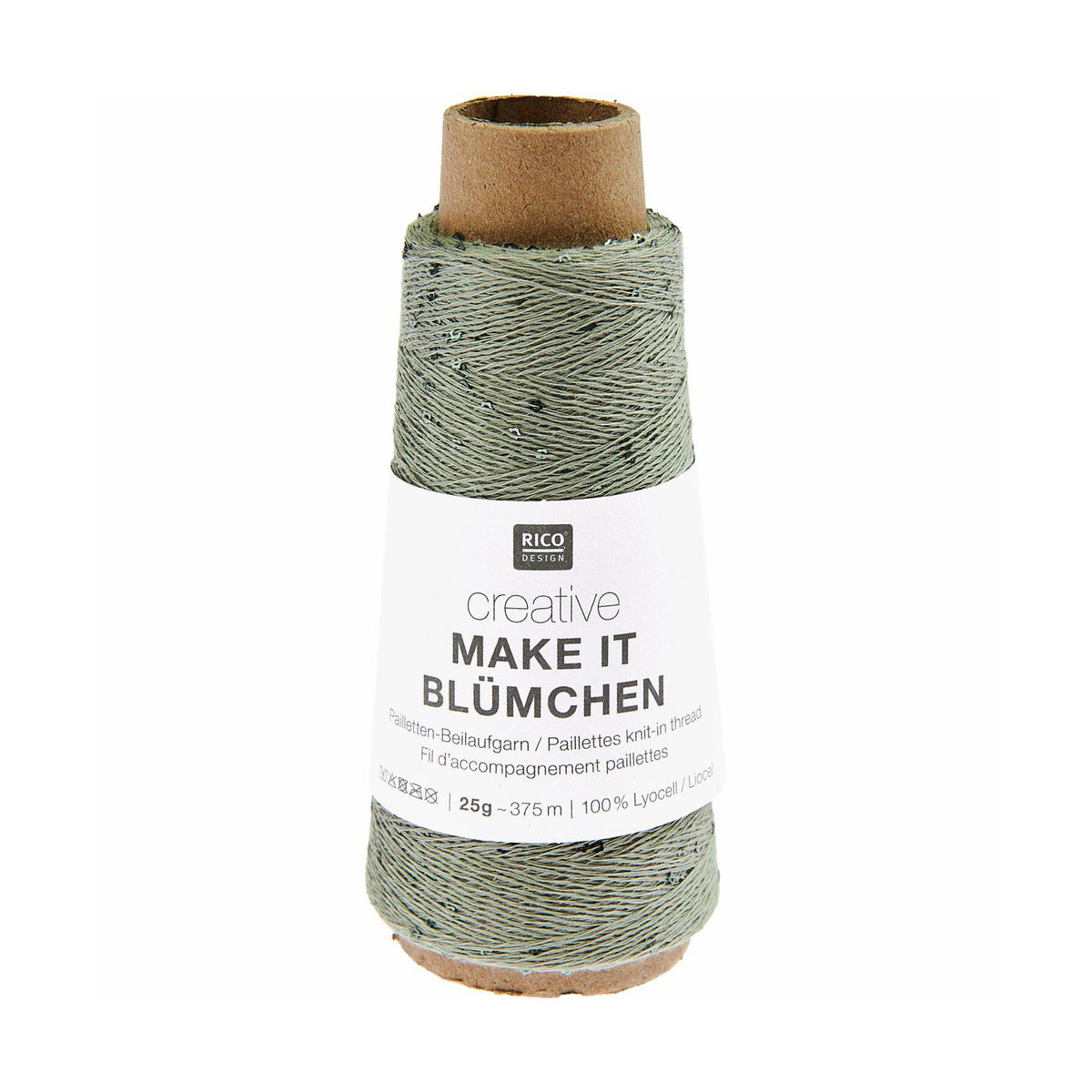 Creative Make It Blümchen de Rico Design coloris 019 Argent