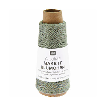 Creative Make It Blümchen de Rico Design coloris 019 Argent
