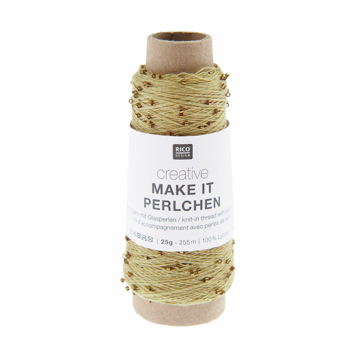 Creative Make It Perlchen de Rico Design coloris 005 Or