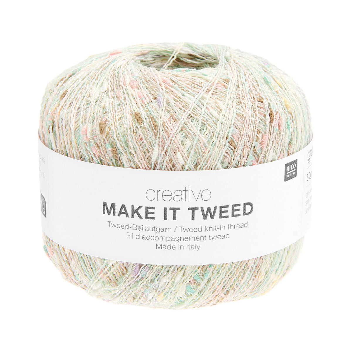Creative Make It Tweed de Rico Design coloris 006 Pastel