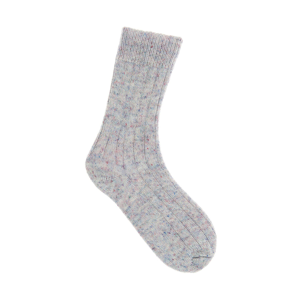 Socks Linen Tweed de Rico Design coloris 004 Violettes