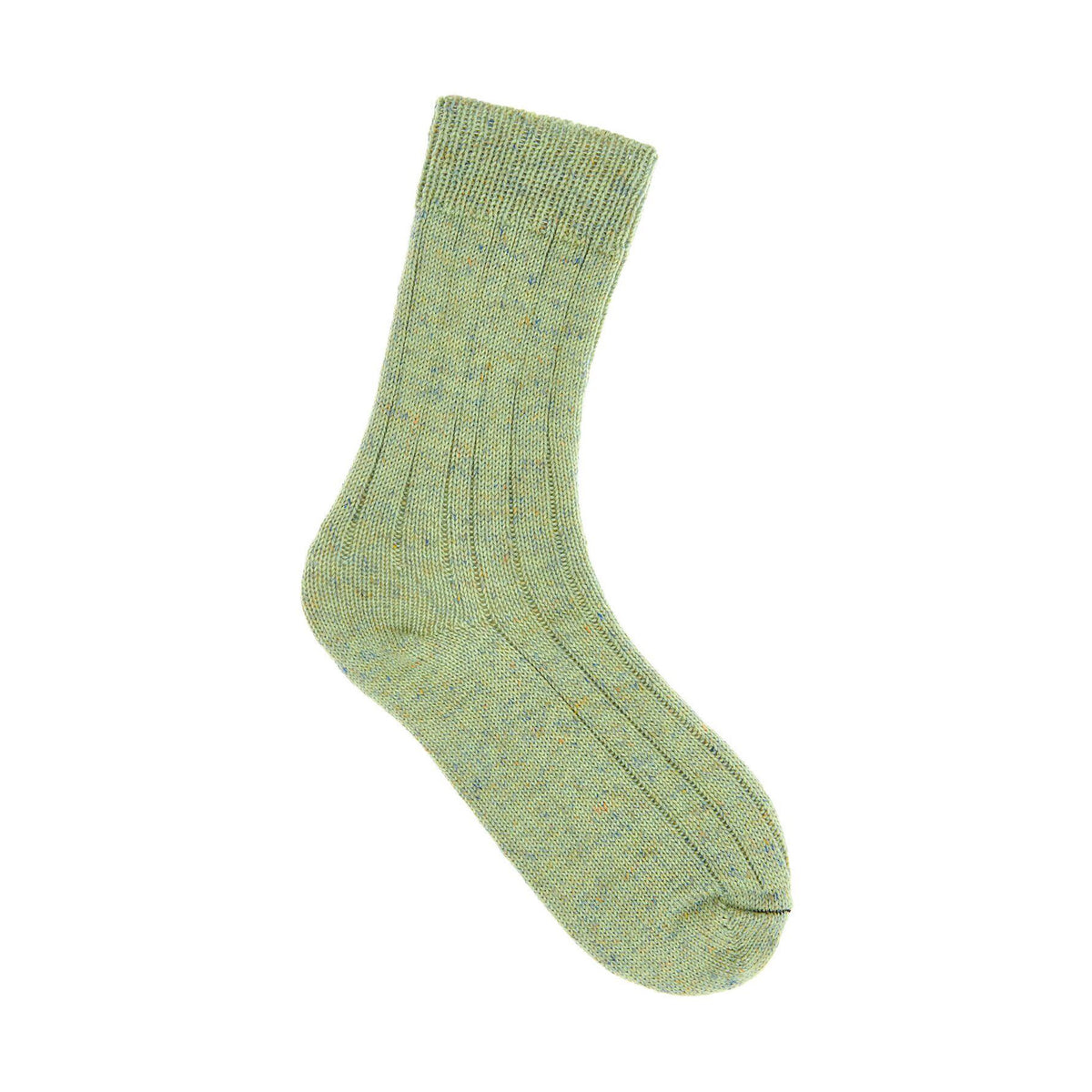 Socks Linen Tweed de Rico Design coloris 006 Olive
