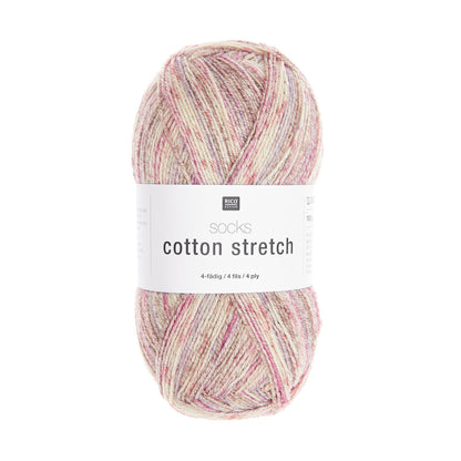 Socks Cotton Stretch de Rico Design coloris 003 Mauve