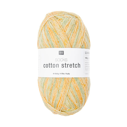 Socks Cotton Stretch de Rico Design coloris 007 Sorbet
