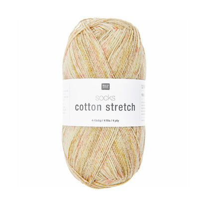 Socks Cotton Stretch de Rico Design coloris 009 Peaches