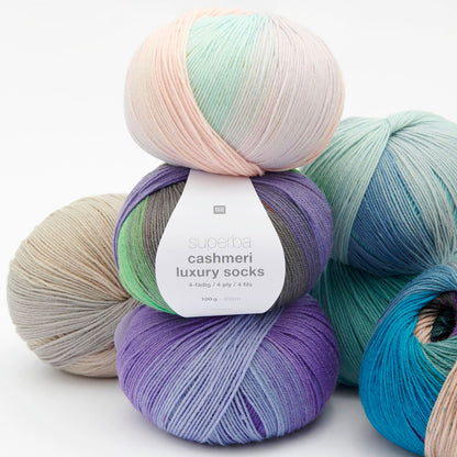 Superba Cashmeri Luxury Socks - Rico Design