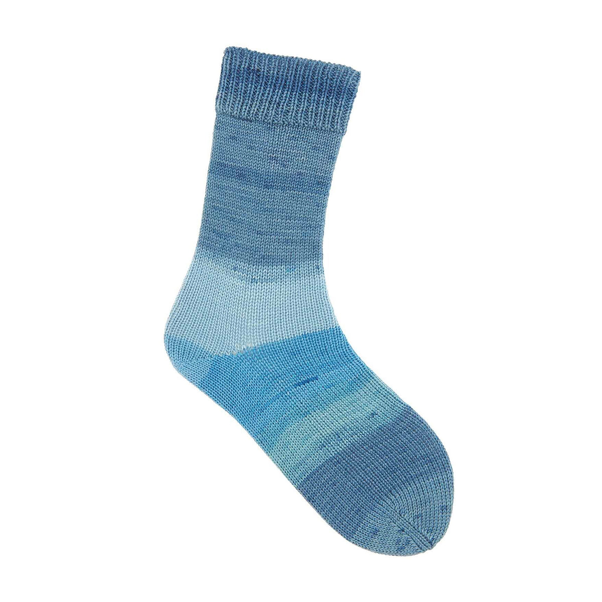 Superba Cashmeri Luxury Socks de Rico Design coloris 025 Bleu Dégradé