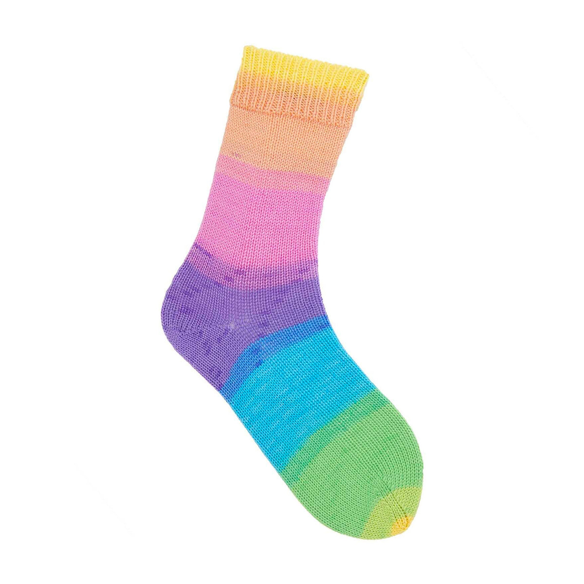 Superba Cashmeri Luxury Socks de Rico Design coloris 027 Rainbow