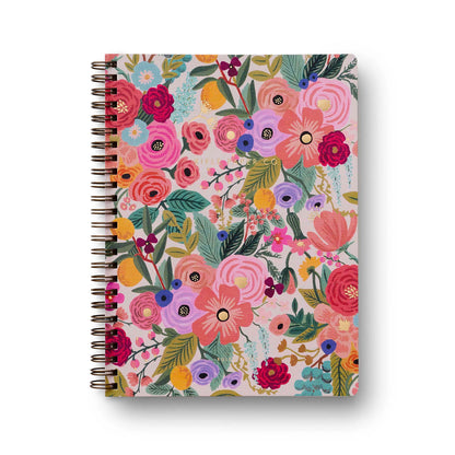 Carnet à spirale Rifle Paper Co modèle Garden Party (spirale gauche / grand)