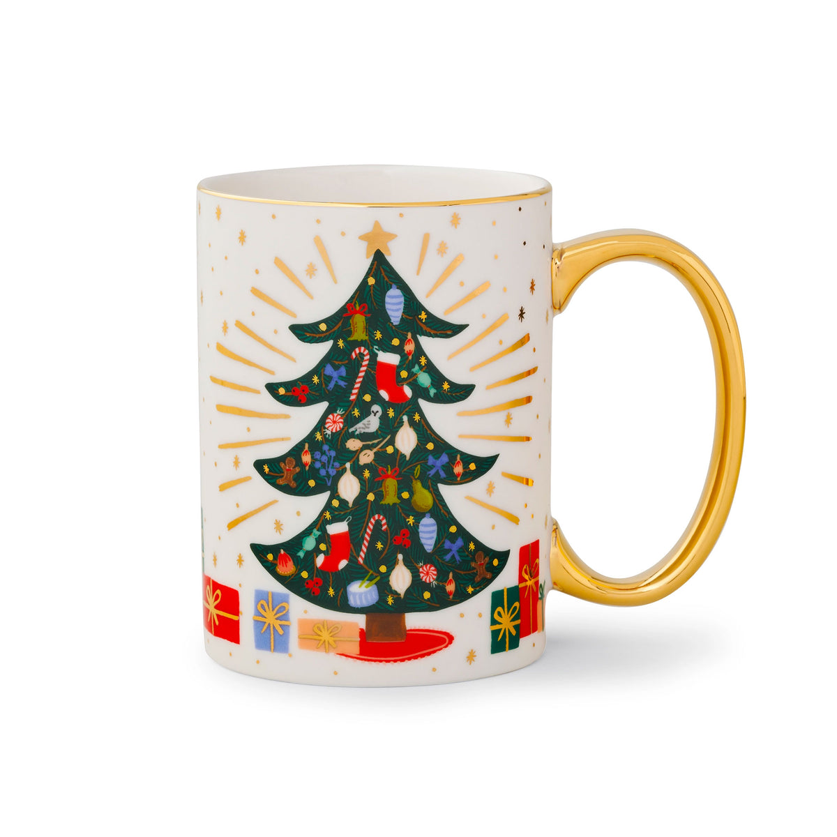 Mug Rifle Paper Co, modèle Holiday Tree