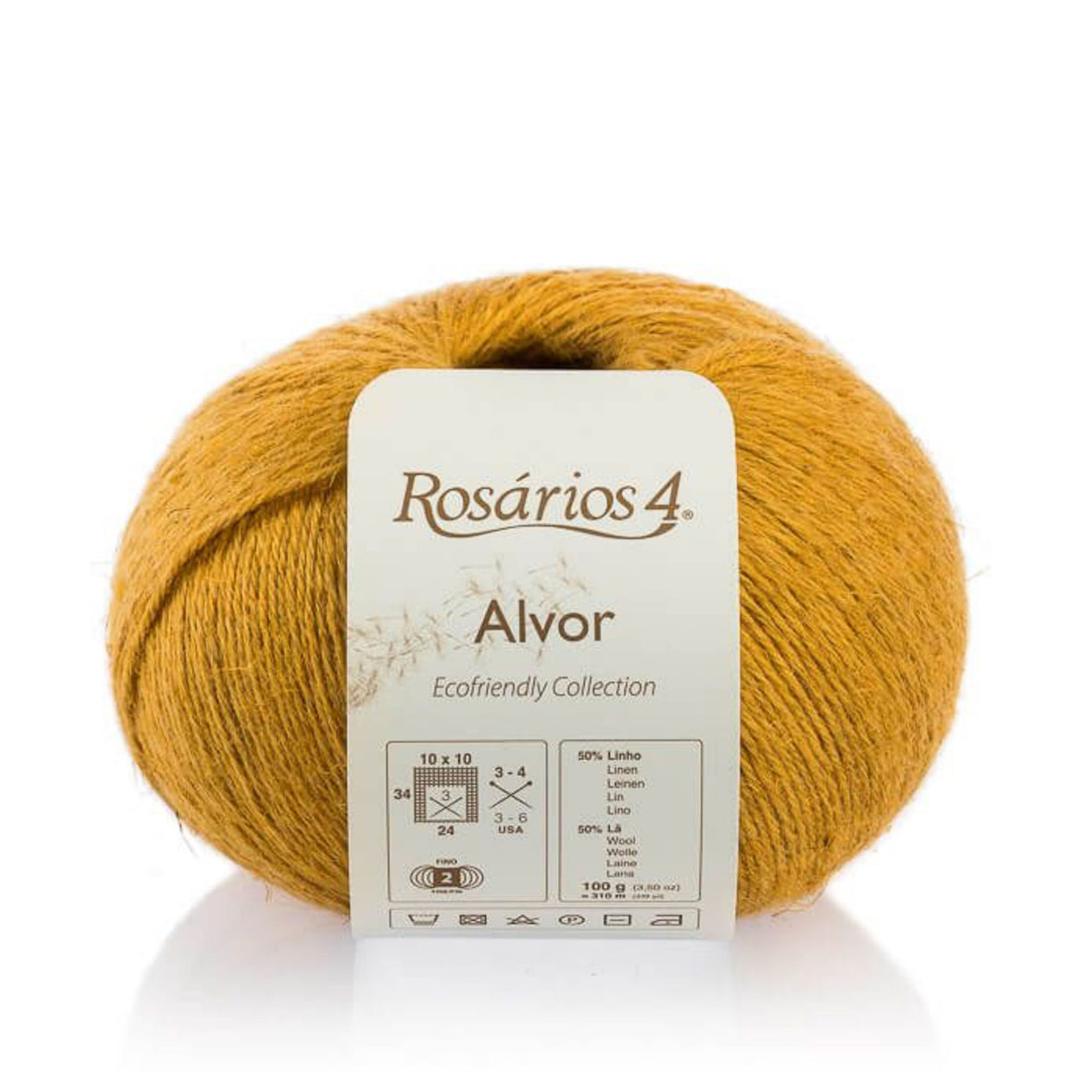 Pelote de Alvor de Rosários 4, coloris 13 Curry