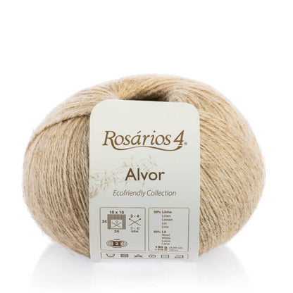 Pelote de Alvor de Rosários 4, coloris 15 Nougat