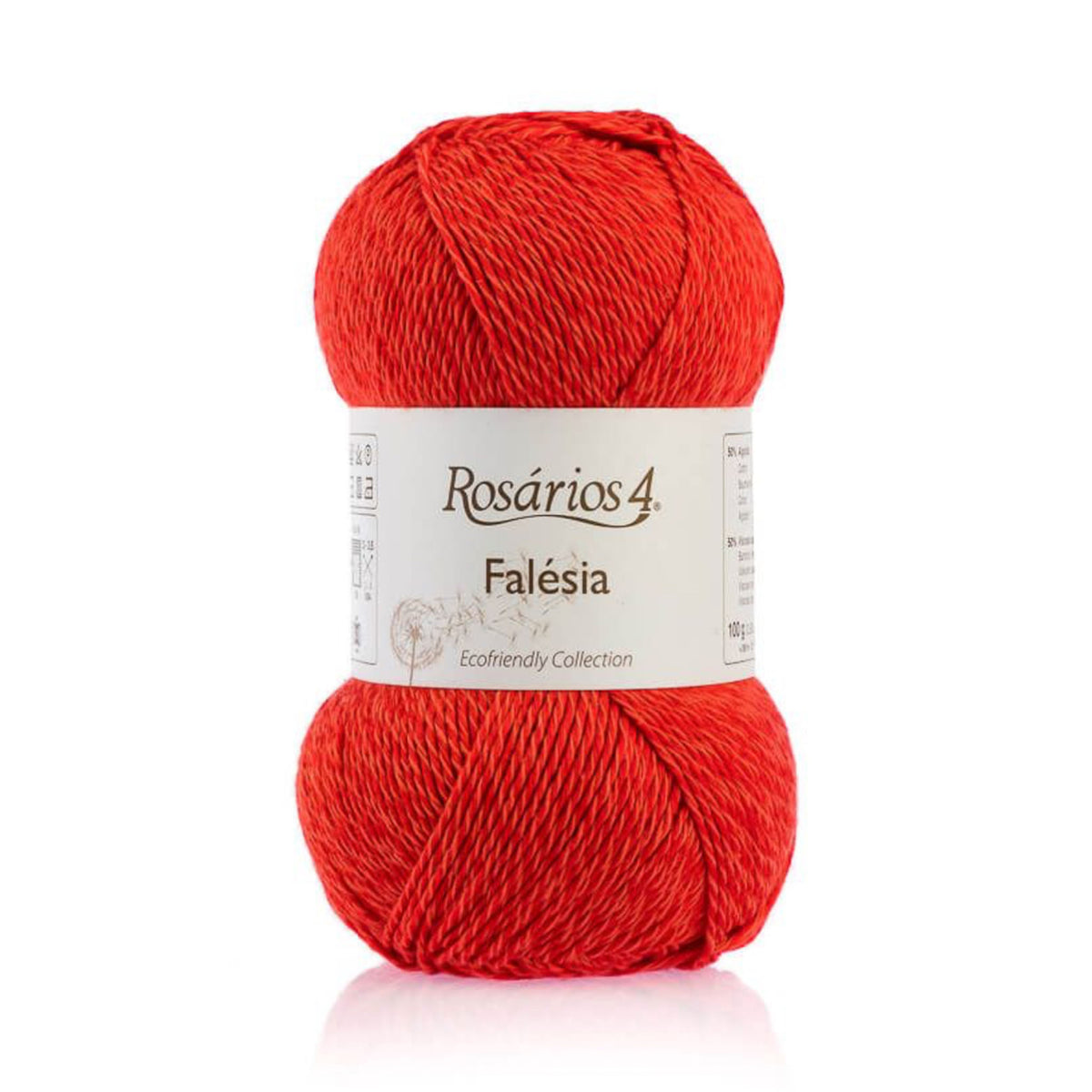 Pelote de Falésia de Rosários 4 coloris 21 Coquelicot