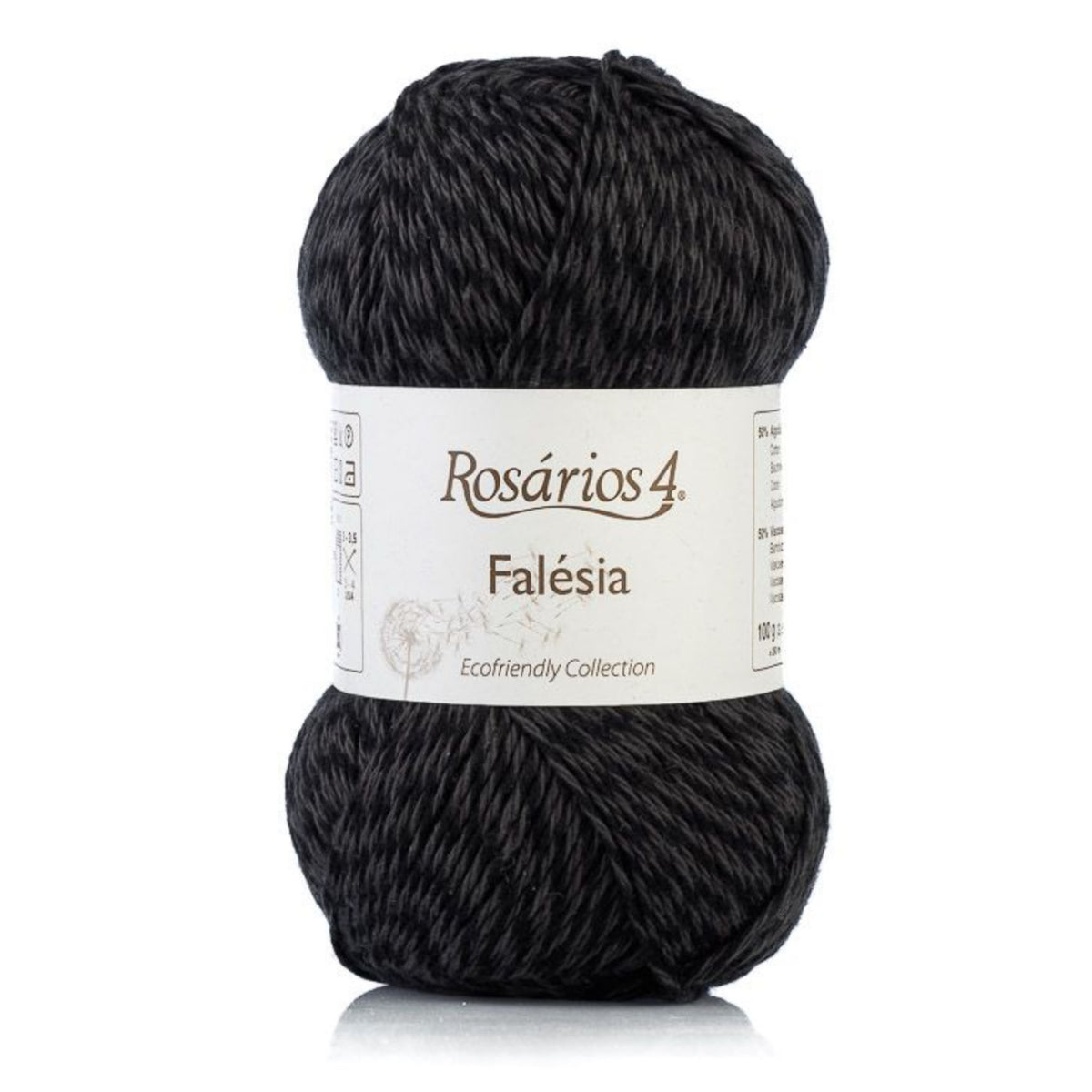 Pelote de Falésia de Rosários 4 coloris 30 Charbon