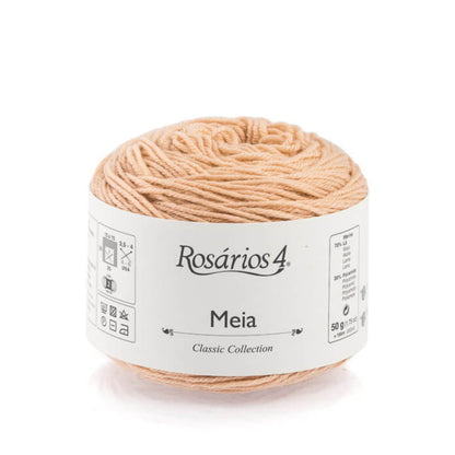 Cake de Meia de Rosários 4 coloris 06 Latte
