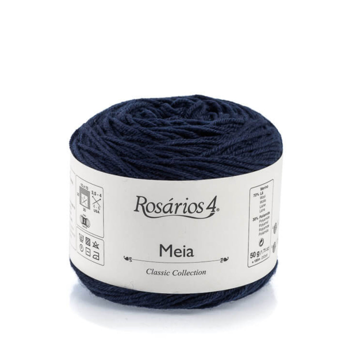 Cake de Meia de Rosários 4 coloris 12 Nuit