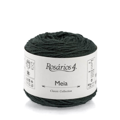 Cake de Meia de Rosários 4 coloris 16 Vert Anglais