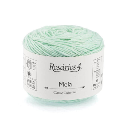 Cake de Meia de Rosários 4 coloris 18 Vert Menthe