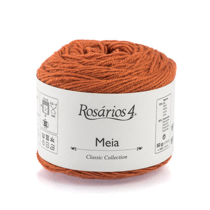 Cake de Meia de Rosários 4 coloris 25 Rouille