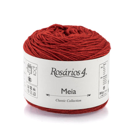 Cake de Meia de Rosários 4 coloris 26 Rubis