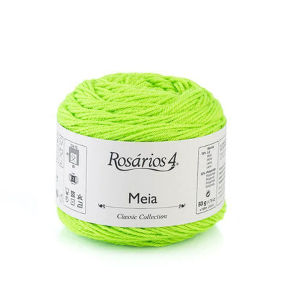 Cake de Meia de Rosários 4 coloris 35 Vert Neon