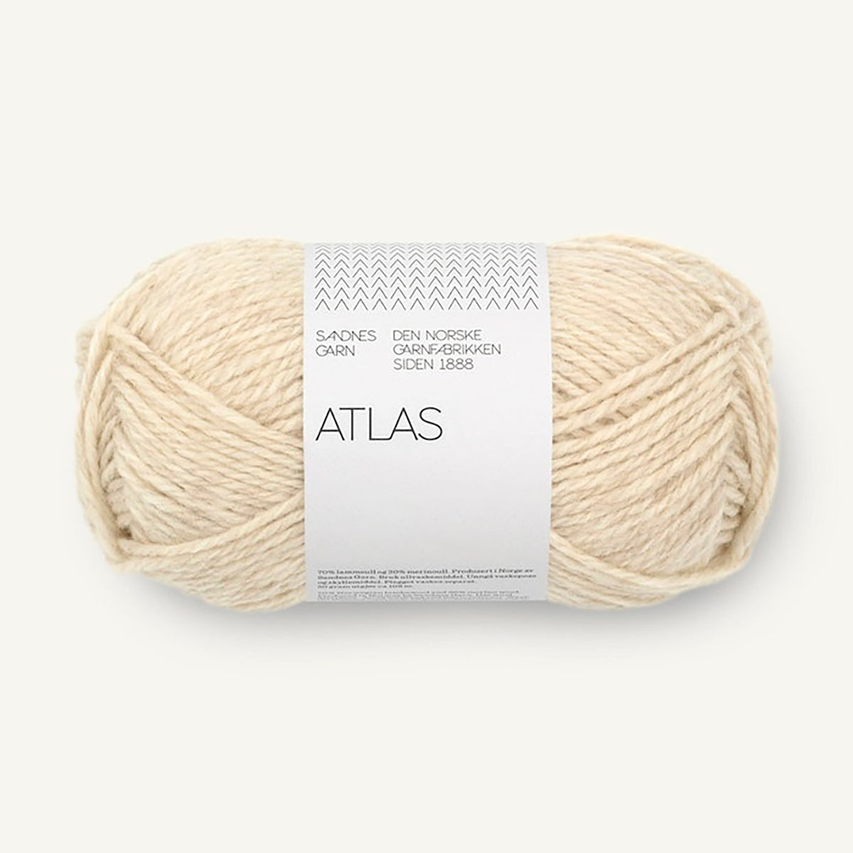 Pelote de Atlas de Sandnes Garn coloris 2641 Natural Mix