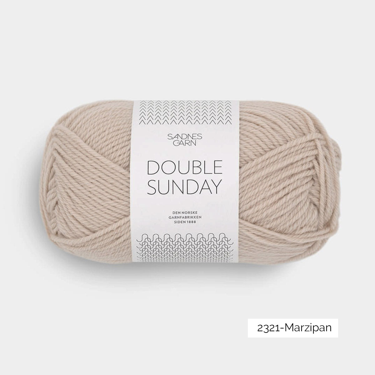 Pelote de Double Sunday de Sandnes Garn coloris 2321 Marzipan