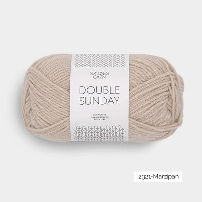 Pelote de Double Sunday de Sandnes Garn coloris 2321 Marzipan