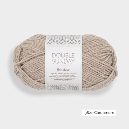 Pelote de Double Sunday de Sandnes Garn, collection Petite Knit, coloris 3821 Cardamom