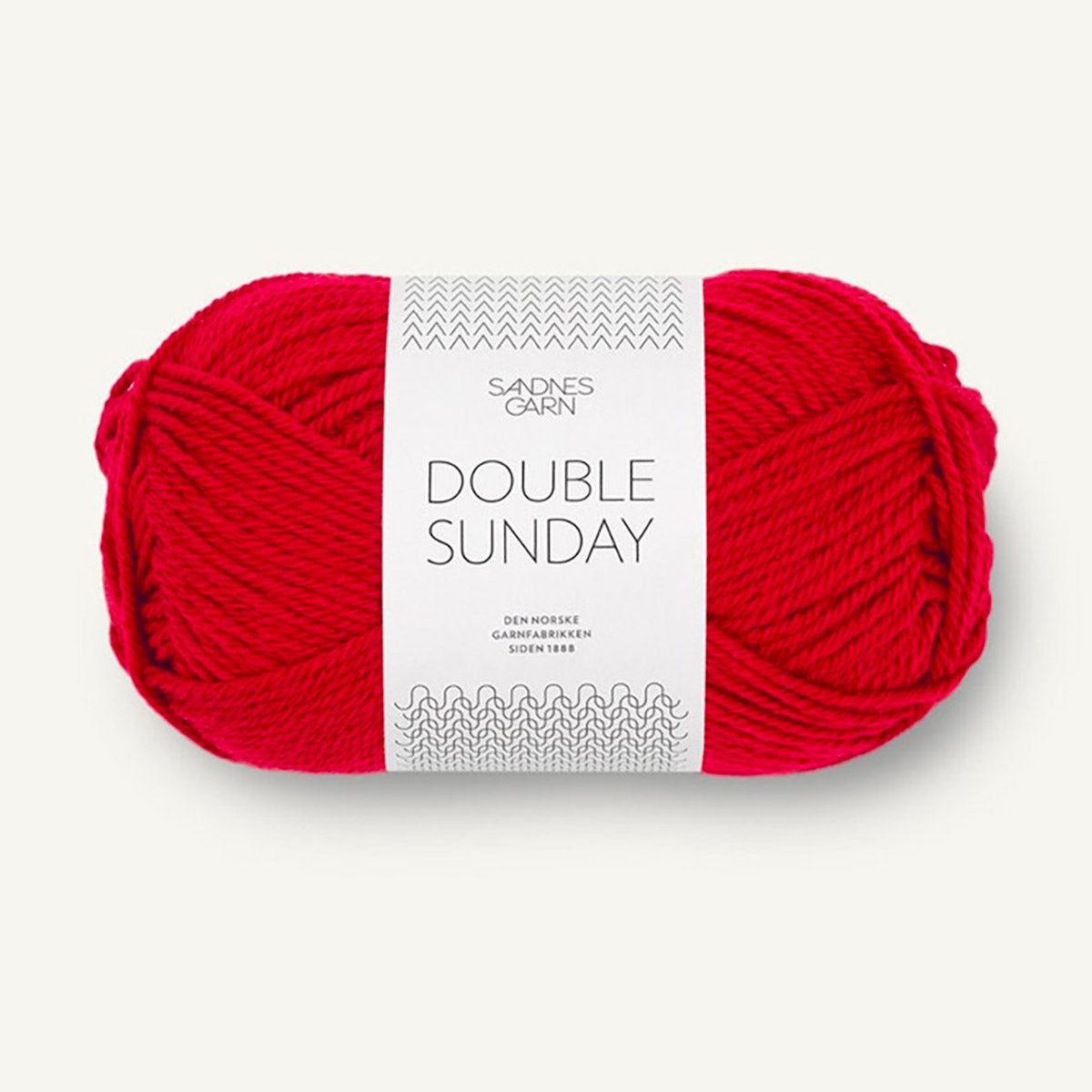 Pelote de Double Sunday de Sandnes Garn, coloris 4219 Red